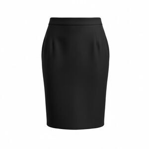 Stella McCartney Wool Straight & Pencil Skirt Black Size 44